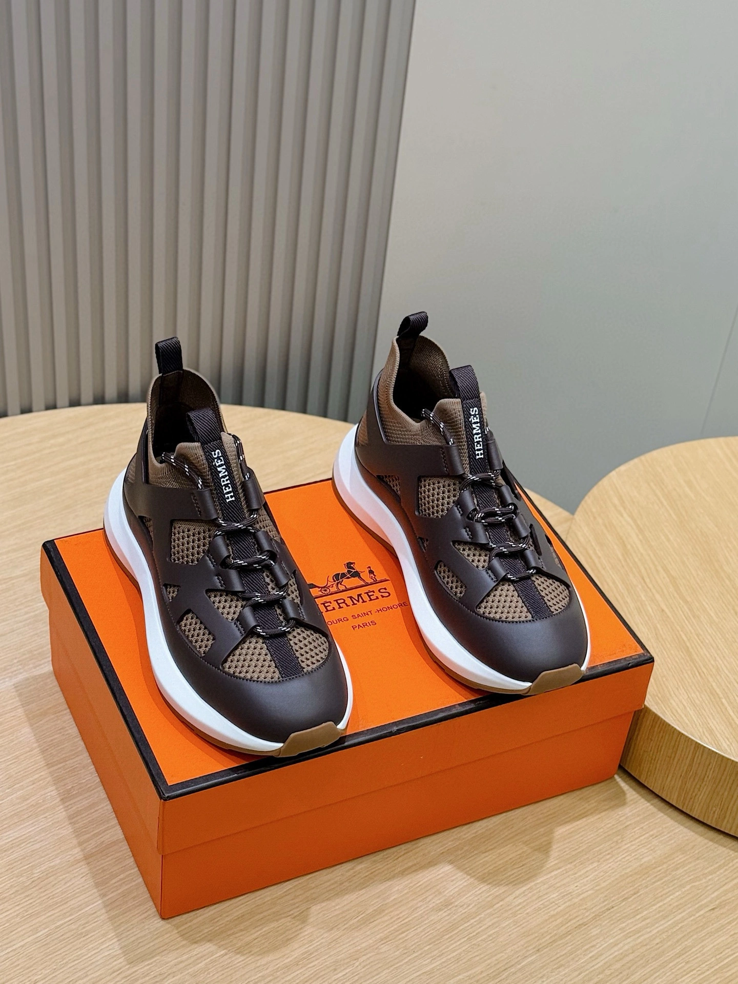 OOBB-- H5r75s H251981Z HX3 Katana Calfskin Thick soles：4.3CM item:E-X230F2663